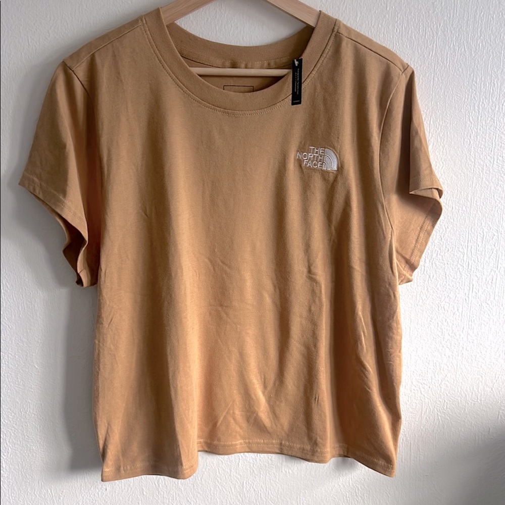 The North Face Women's Short Sleeve Tee in Tan